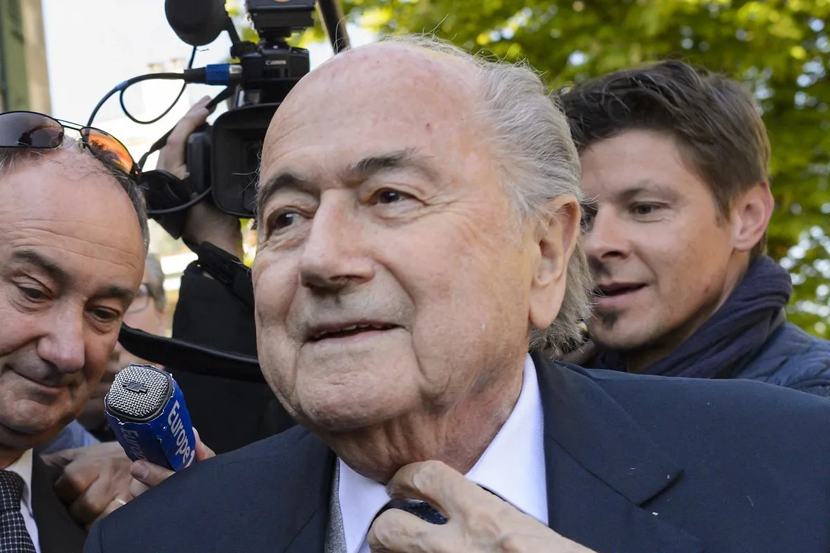 元FIFA会長ブラッター、2028年までサッカー界から永久追放の現実